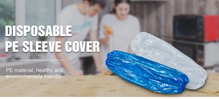 Disposable Half Arm Nonwoven PE PVC Sleeves Cover