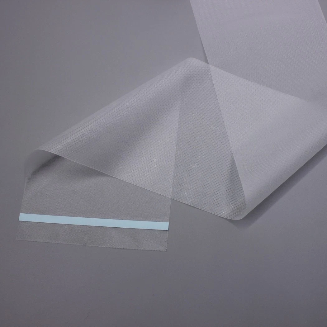 Medical Micro Perforated Easy Tear 1.25cm/2.5cm/5cm/7.5cm/10cm Transparent PE Plaster for Wound Fixation