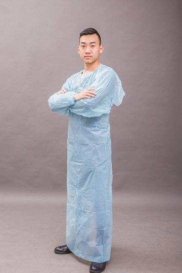 Disposable PE or Non-Woven Fabric Apron Waterproof Plastic Apron