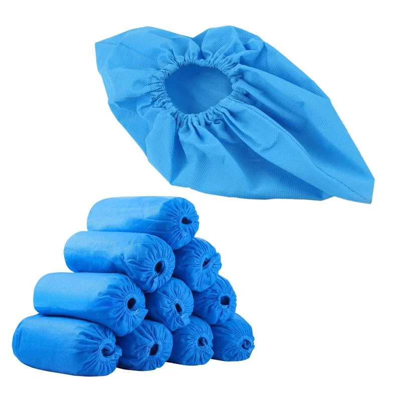 Disposable Waterproof PE CPE PP SMS Shoe Cover Manufacturer