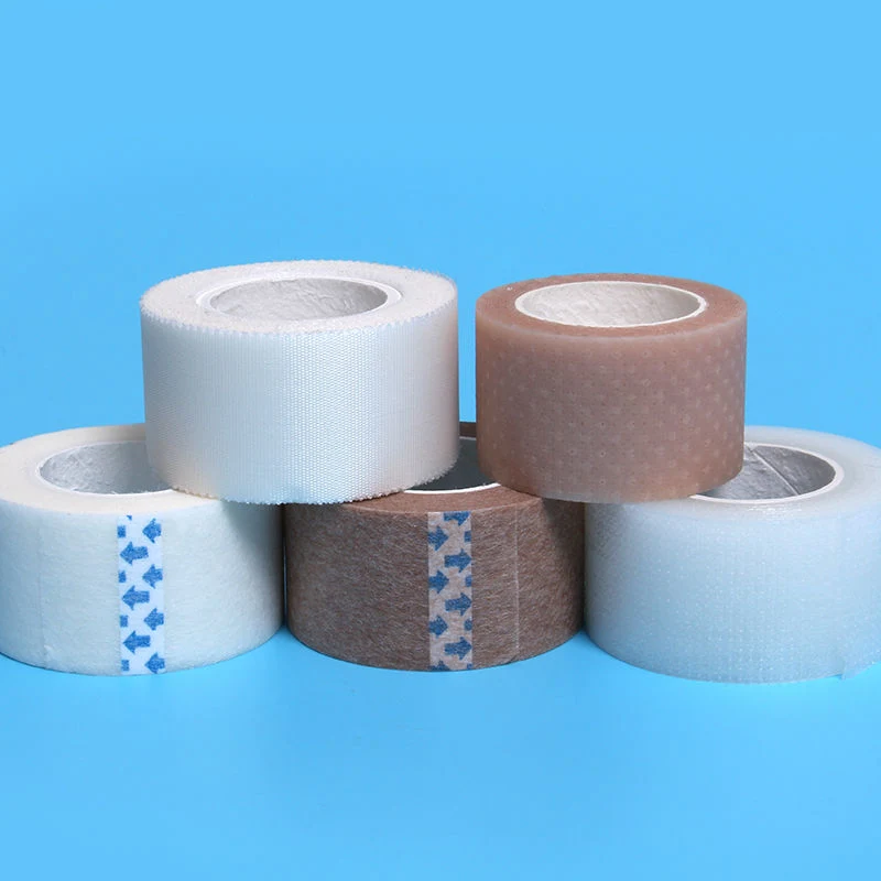 Manufacture of Disposable Micropore Surgical Adhesive Skin Color Non Woven Tape Roll/Skin Color Surgical Paper Tape