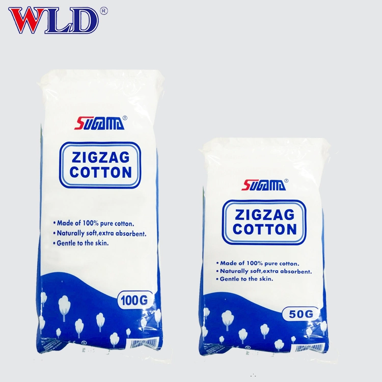 Good Quality Manufacture Medical Zigzag Cotton