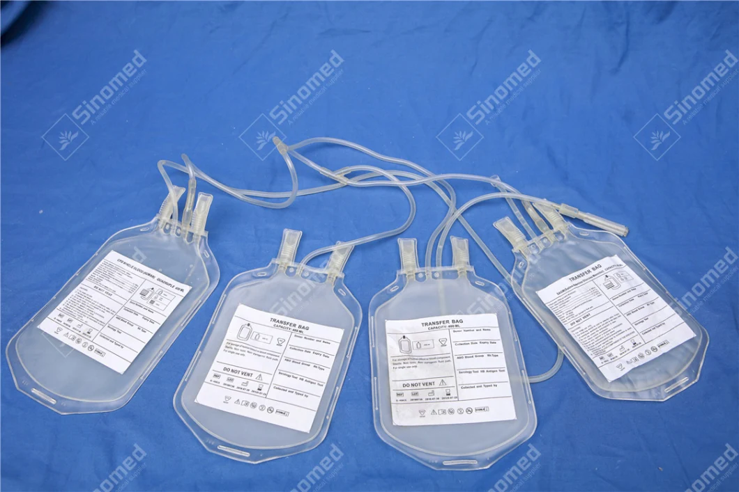 Single-Use Medical-Use CE Certified Triple Blood Bag