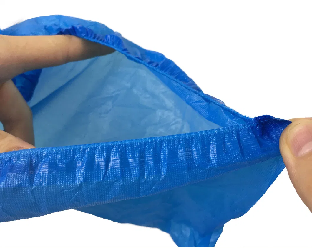 Disposable Shoe Covers Nonwoven PP Antiskid Boot Covers Waterproof Dustproof Durable Elastic Nonskid Foot Cover