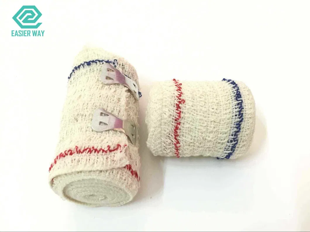 Factory Price Medical Cotton Elastic Crepe Bandage with ISO