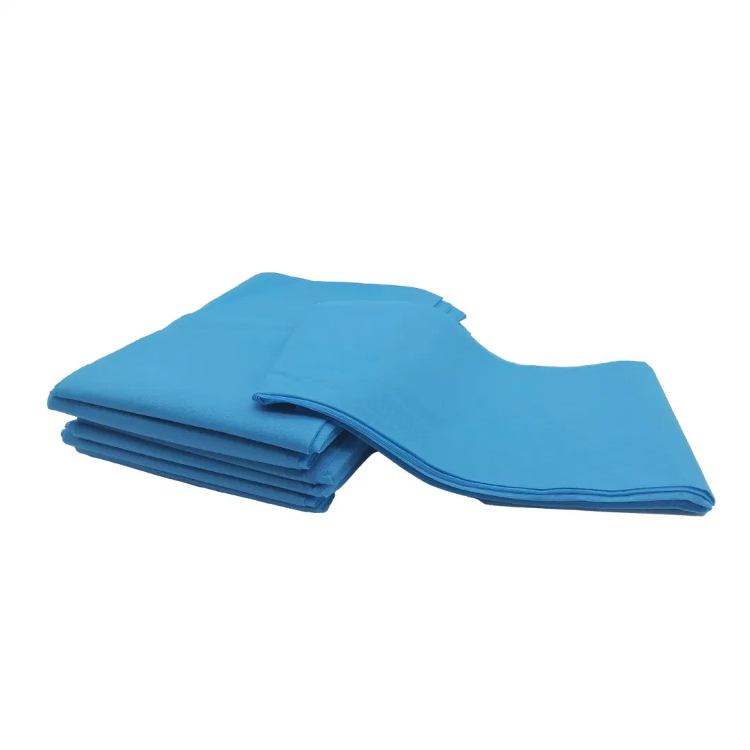 Disposable Nonwoven PP SMS Bed Cover Sheet Hospital Bed Sheets for Stretchers for SPA/Salon