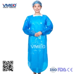 Non -Woven Disposable Surgical Hospital Apron, Disposable White Non-Woven Surgical Apron, Doctor/Nurse/Non-Woven Apron