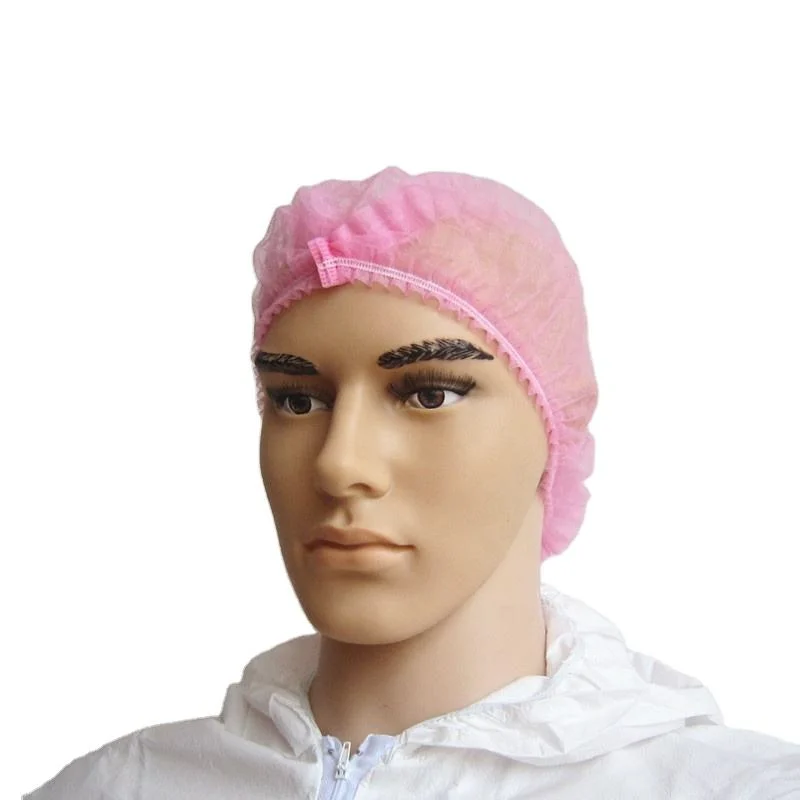 Disposable Bouffant Caps Hairnet Non-Woven Cap