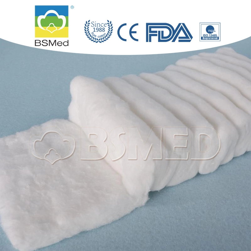 China Cotton Wool Pads Medical 500g 100% Cotton Absorbent Zig Zag Cotton Wool