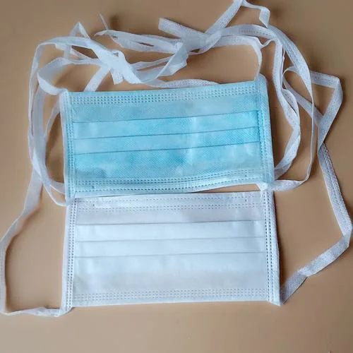 Stock Sale for Tie on Nonwoven Face Mask