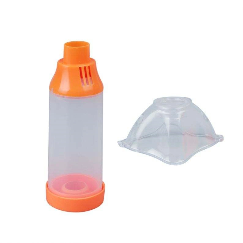 Wholesale Asthma Inhaler Asthma Aerochamber with Silicone Mask Spacer Devices