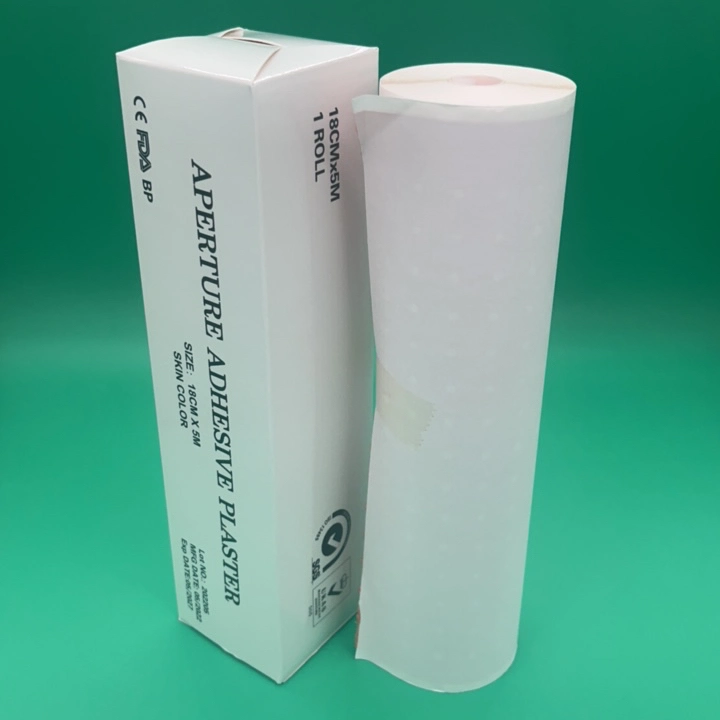 Manufacture Ventilation ISO Approved Wound Dressing Disposable Micropore Medical Tape Aperture Adhesive Plaster