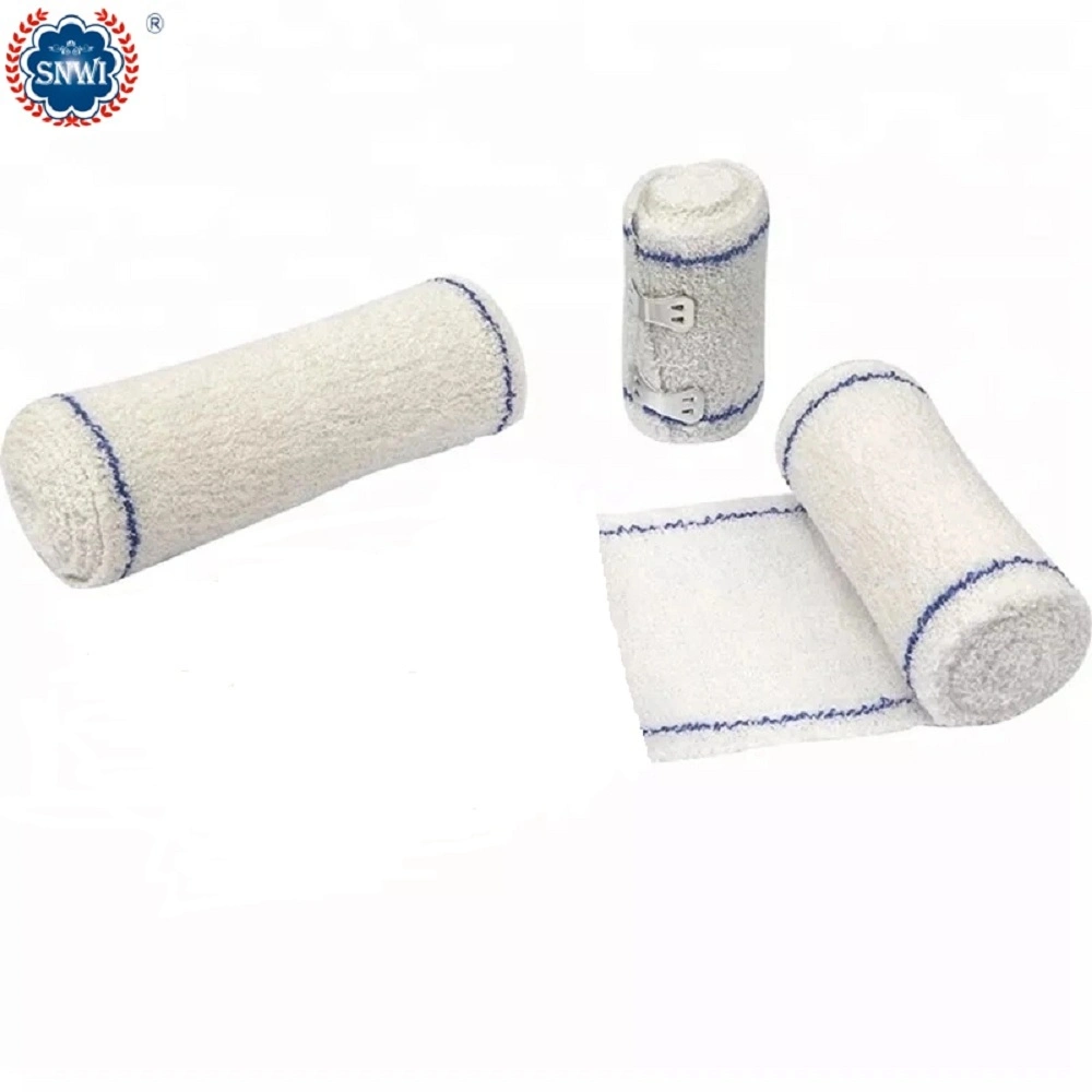 Wholesale Disposable Medical Surgical Supply Sterile Elastic 100% Cotton Crepe Bandage Used in Hospital