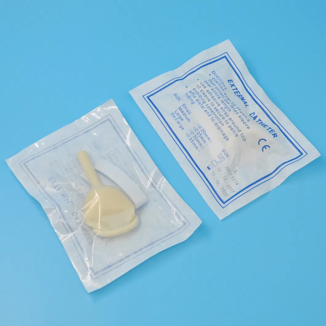 CE Certificated Cheaper Price Medical Sterile Disposable Latex and Silicone Foley Catheters Condom External Catheters