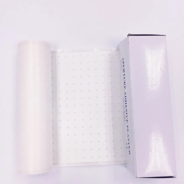 Skin Color Medical Drilled and Perforated Zinc Oxide Plaster Punching Plaster