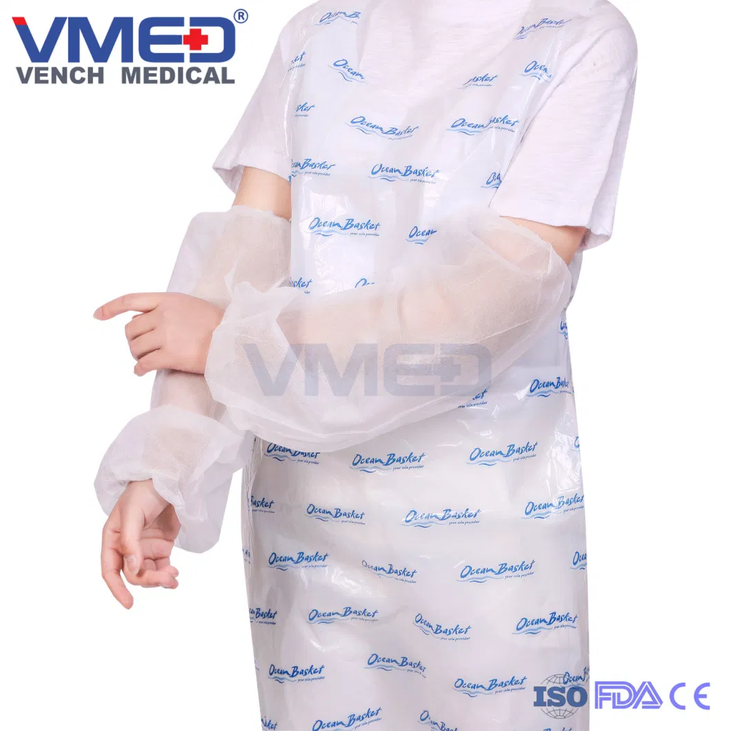 Nonwoven Sleeve Cover/Elastic Cuff Disposable Non-Woven Sleeve Cover for Doctors