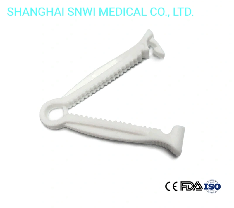 Disposable Medical Products Surgical Plastic Infant Umbilical Cord Clamp (Sterilized Non Toxic)
