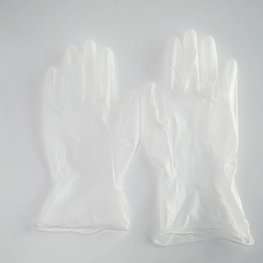 Sterilized Disposable Latex Examination Gloves Powder or Powder Free