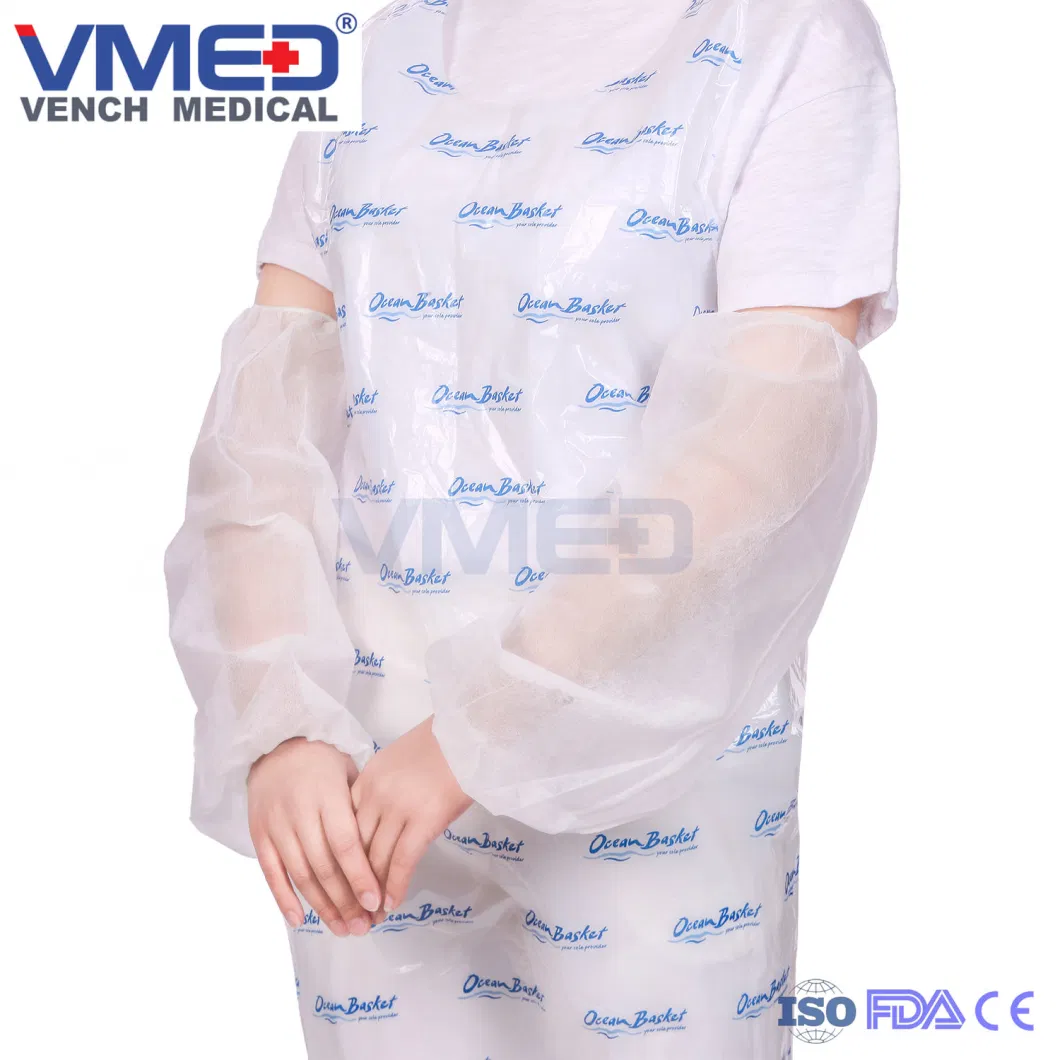 Nonwoven Sleeve Cover/Elastic Cuff Disposable Non-Woven Sleeve Cover for Doctors