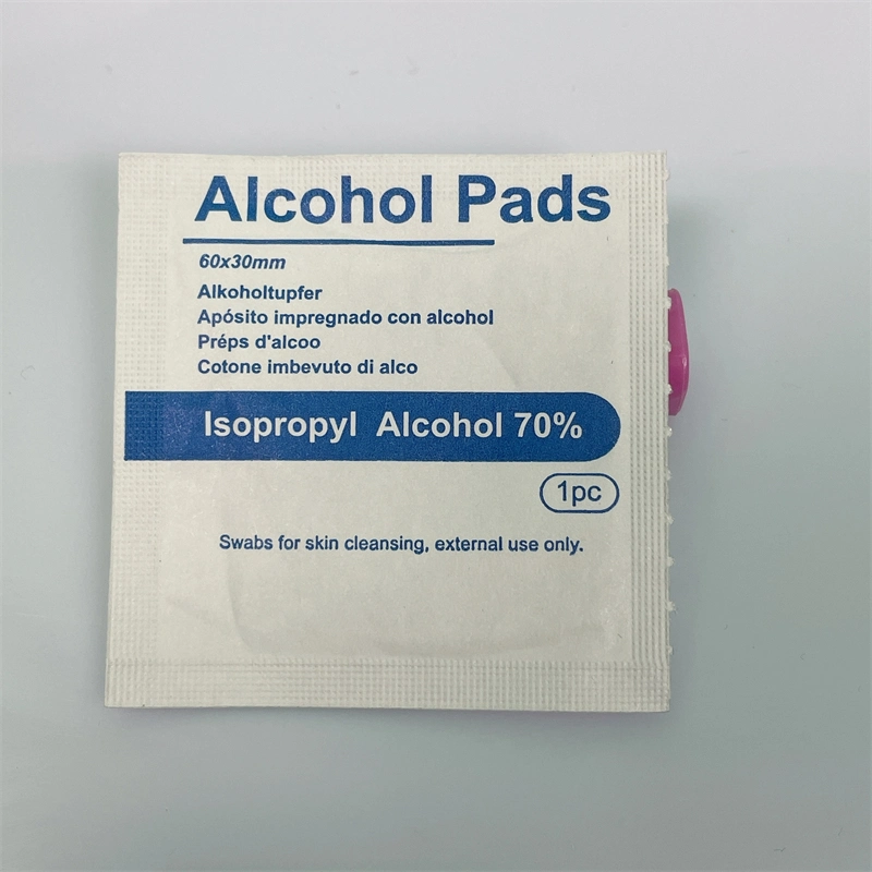 Sterile Alcohol Swab with 70% Isopropyl Alcohol