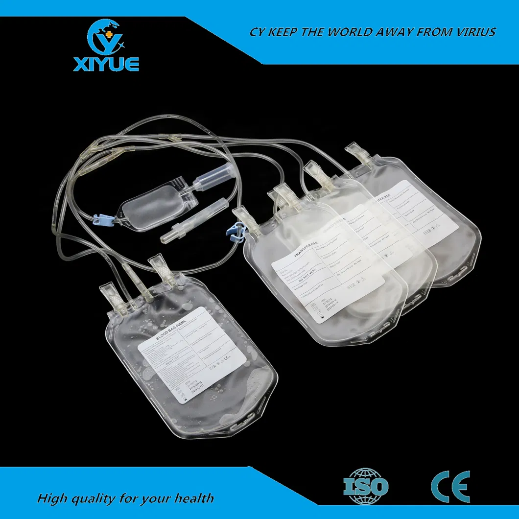Medical Consumables Disposable Sterile Blood Bag for Blood Collection Single 250ml