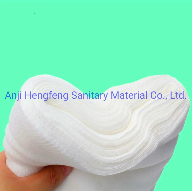 100% Cotton Fabric Medical Absorbent Hospital Use Gauze Roll