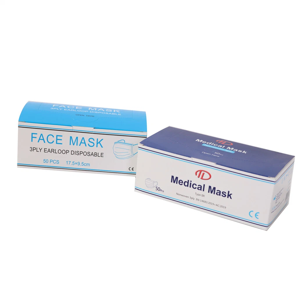 Ready to Ship Doctor Mask 3 Ply Facemask Non Woven Surgical Disposable Face Mask
