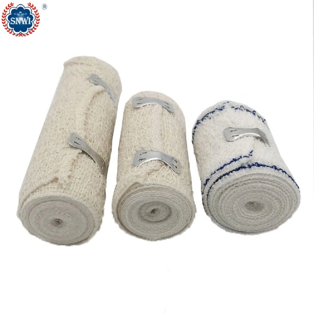 Wholesale Disposable Medical Surgical Supply Sterile Elastic 100% Cotton Crepe Bandage Used in Hospital