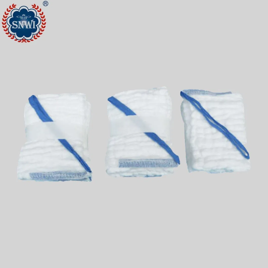 High Absorbent 100% Cotton Medical Disposable Surgical Wound Care Dressing Lap Sponge Gauze Abdominal Pad