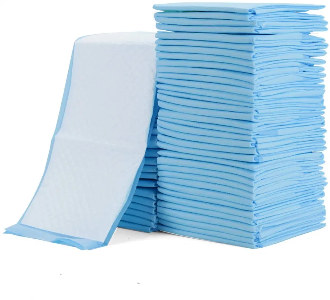 Medical Instrument Customized Diapers Free Sample Cotton Organic Contoured Wholesale Disposable Bed Underpads FDA/CE/ISO