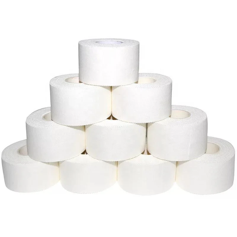 Medical Plaster CE ISO13485 Plastic Can or Tin Packing Adhesive Zinc Oxide Tape