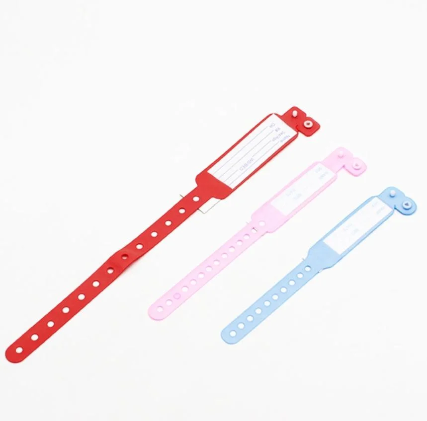 Hospital Used Medical Consumables Wristband ID Band Baby Identification Bracelet