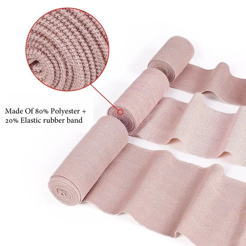 Medical Skin High Elastic Crepe Bandage for White&amp; Skin Colour