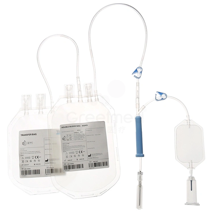 Cheap Price Disposable Single Double Triple Quadruple Blood Bag for Sale