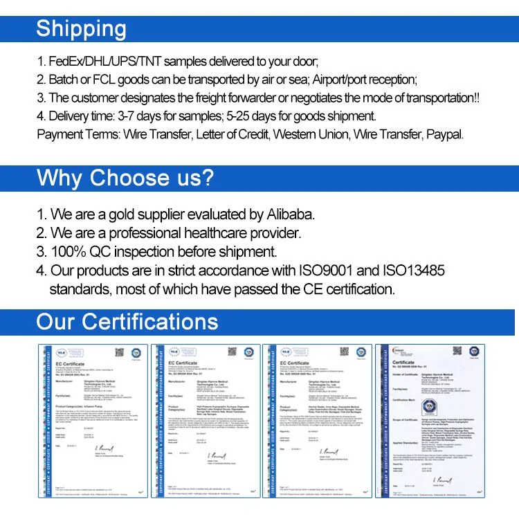 Disposable Identification PVC Hospital Patient ID Wristbands Bracelets