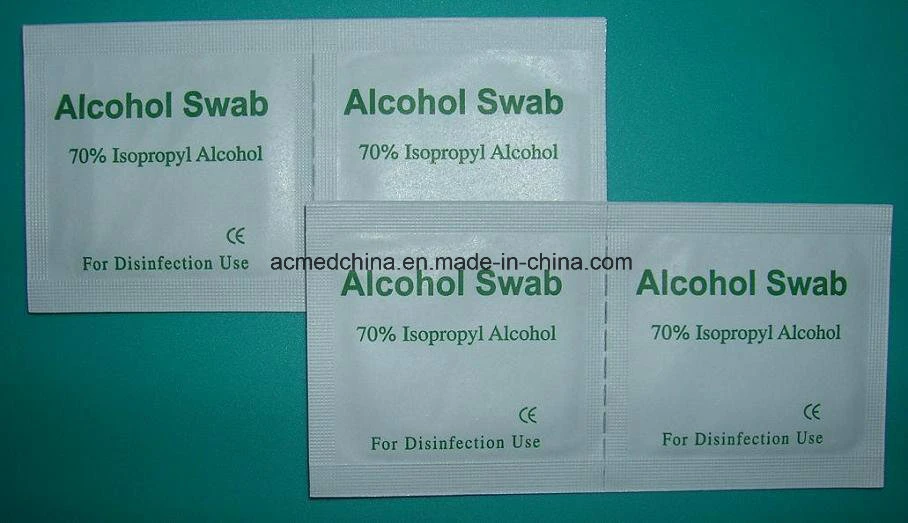 CE/ISO Approved Medical Non-Woven Sterile Alcohol Swab-Hot Sales