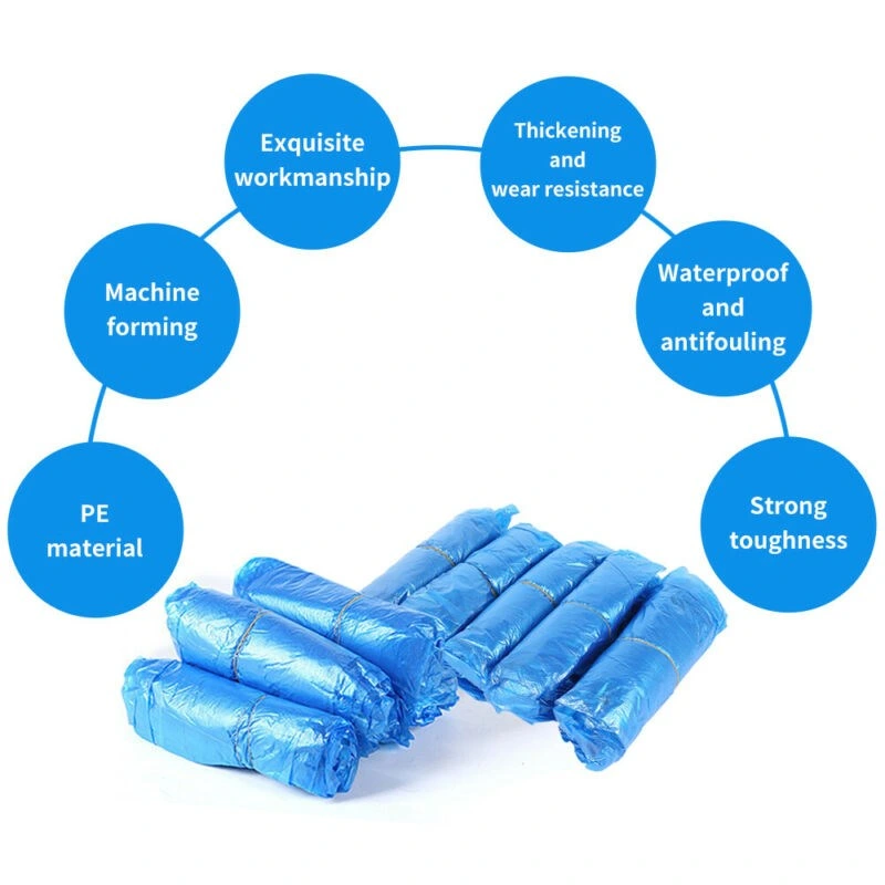 Non Woven Disposable Waterproof Plastic Arm Blue Sleeve Cover