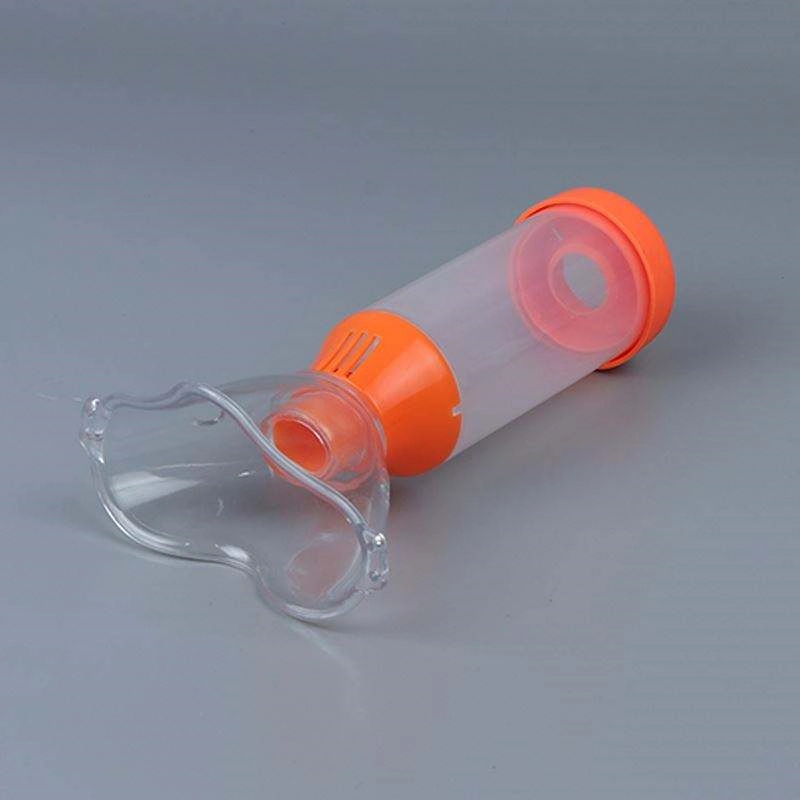 Wholesale Asthma Inhaler Asthma Aerochamber with Silicone Mask Spacer Devices