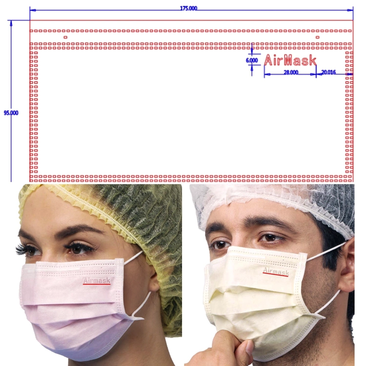 White List Cheap CE ISO Facemask Blue Black White Pink Custom Wholesale Disposable Earloop Dust Nonwoven 3 Ply Protective Surgical Face Mask