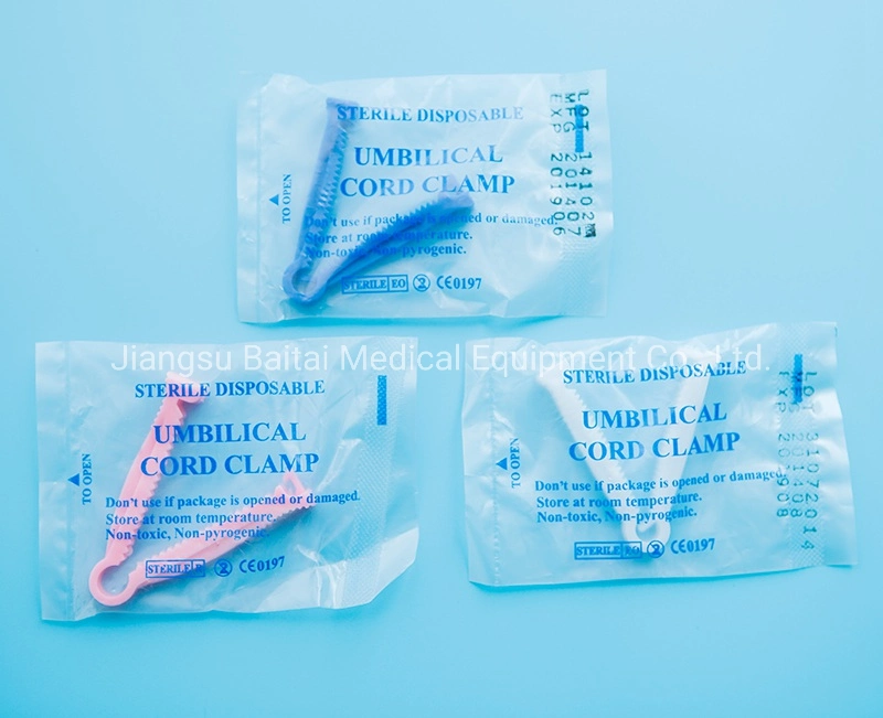 Disposable Sterile Umbilical Cord Clamp, Umbilical Cord Card