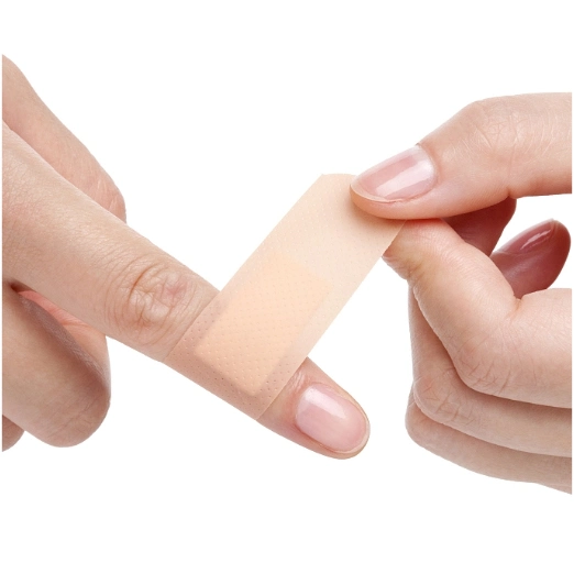First Aid Skin Color Waterproof Plastic PE Breathable Bandage Adhesive Wound Plaster