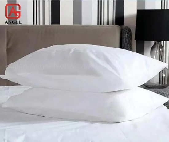 Disposable Pillow Case White Hotel Hospital Nonwoven Pillow Cover