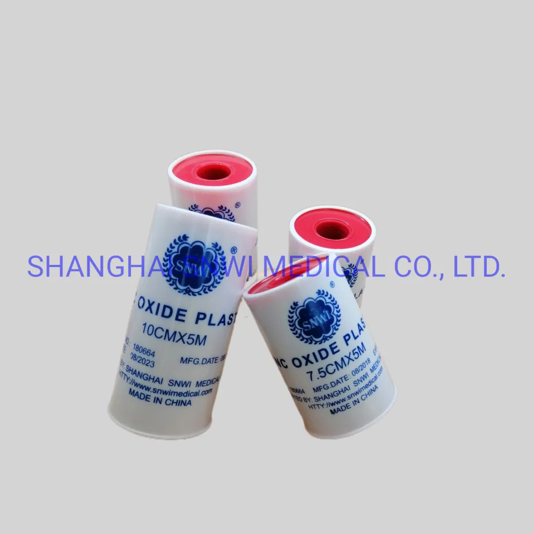 Hot Disposable Medical Surgical Zinc Oxide Adhesive Plaster for Hospital Use