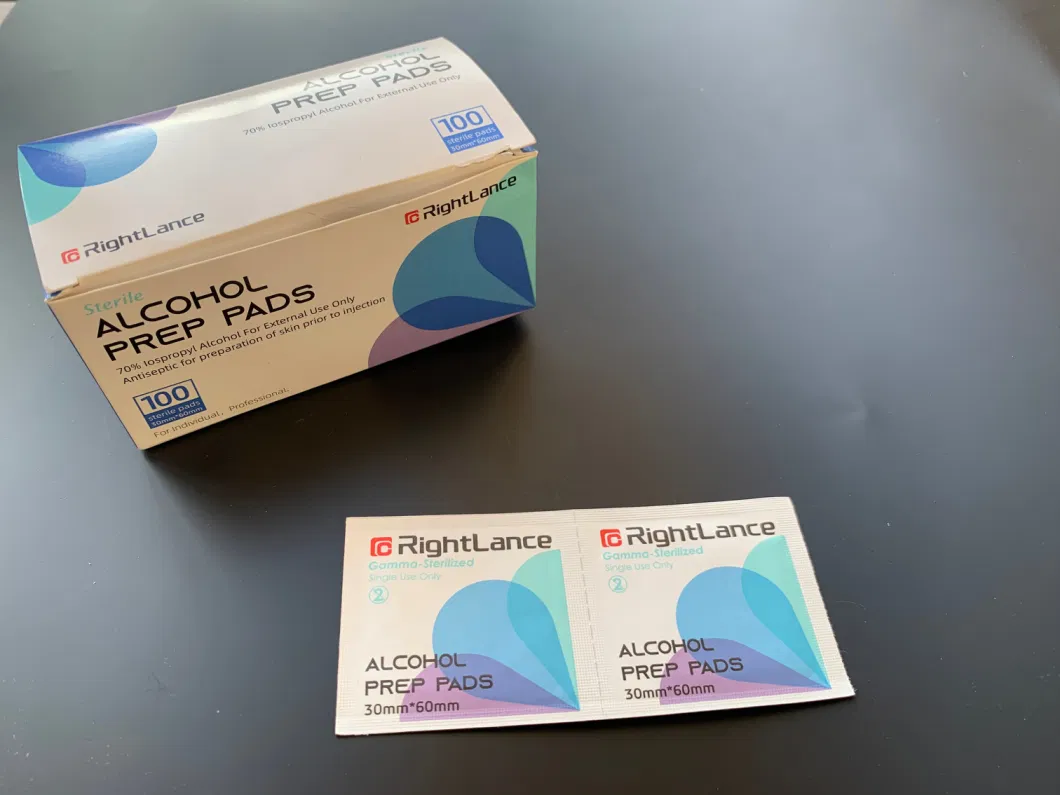 Rightlance 70% Isopropyl Alcohol Prep Pads