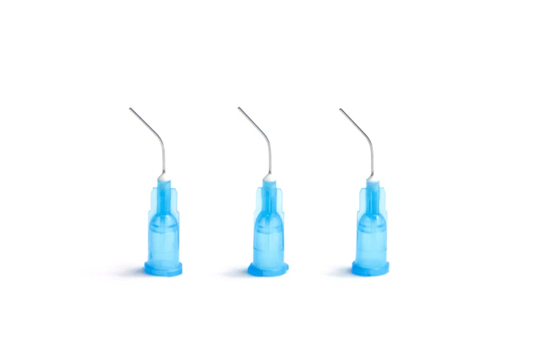 Dental Pre-Bent Flow Needle Tip Irrigation Needle