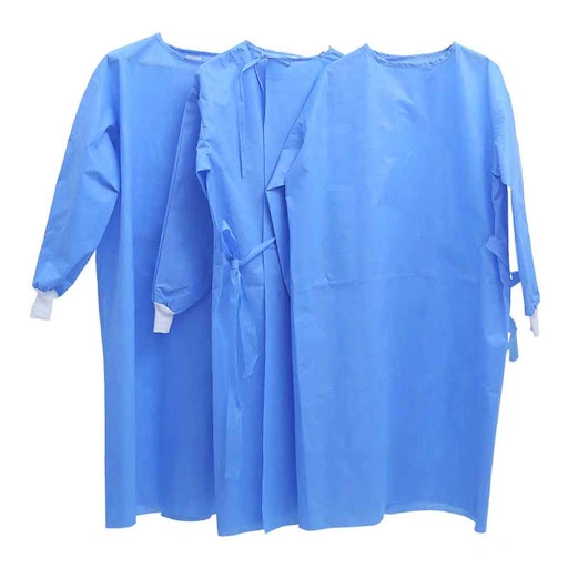 Sterile Non Woven Waterproof Surgical General Medical Gown PPE/Medical Equipment Supplies AAMI Level 3 Scrub Suit