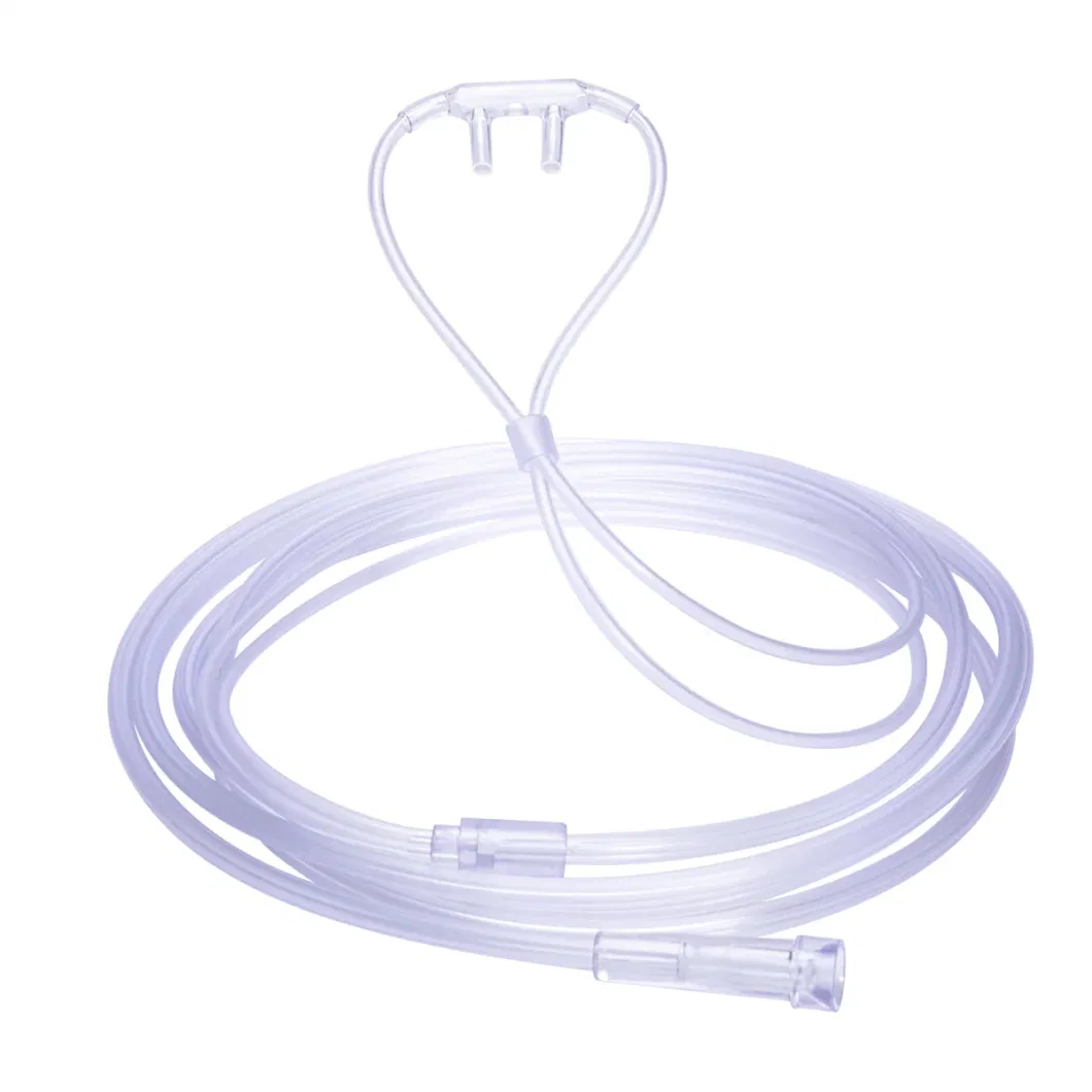 Hospital Medical Adult/Pediatric/Infant/Neonate Soft Tip Nasal Oxygen Cannula