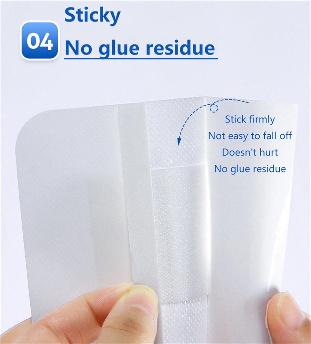 Self-Adhesive Wound Dressings Waterproof Adhesive Sterile Transpare Non Woven Wound Dressing Pads Sterile Dressing