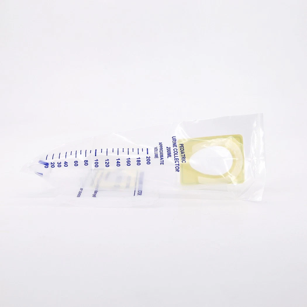 100ml/ 150ml/ 200ml Disposable PVC Medical Pediatric Urine Collector with CE/ISO
