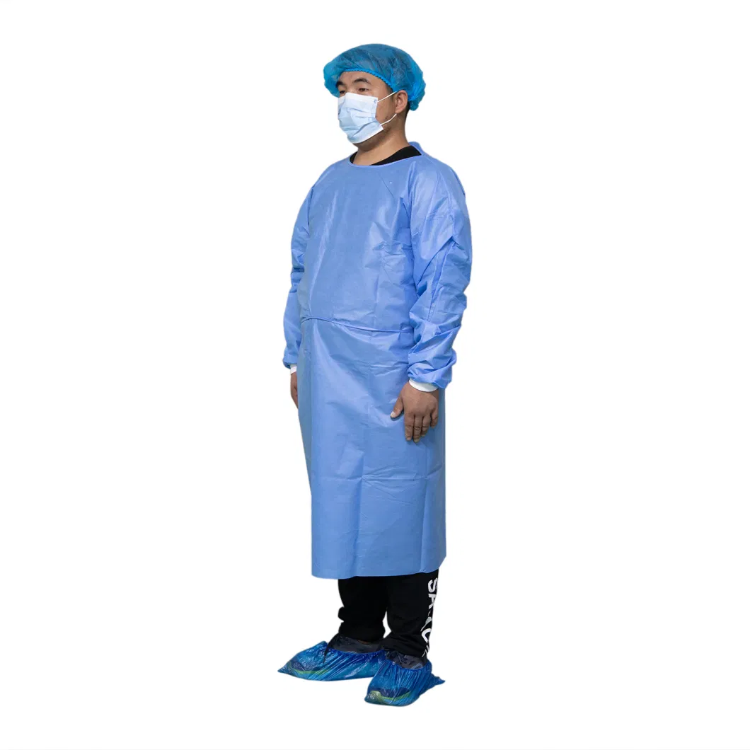 Disposable PP SMS Surgical Gown AAMI Level 1 2 3 4 Dental Medical Isolation Gown